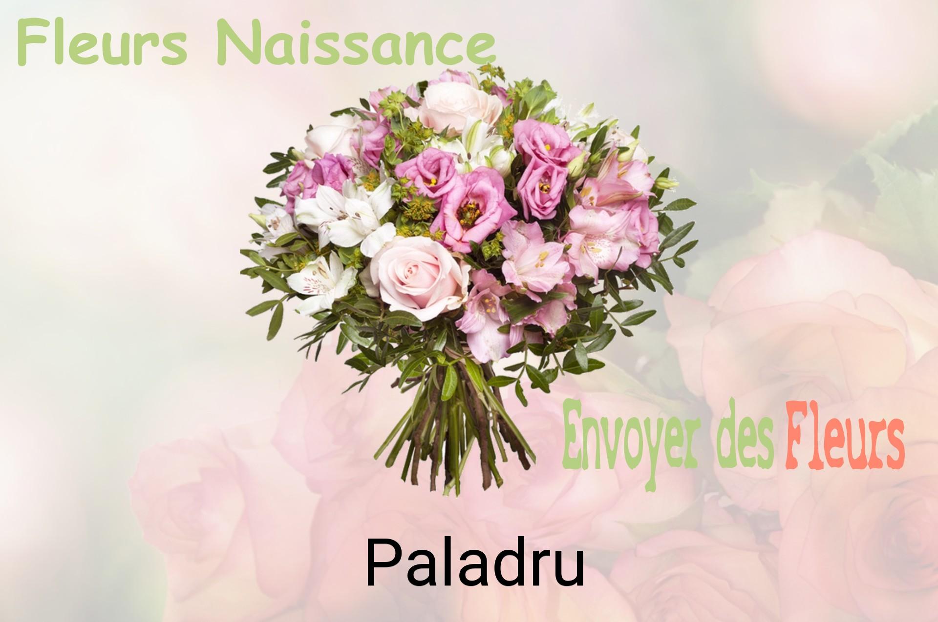 Bouquet de fleurs de naissance livré à Paladru