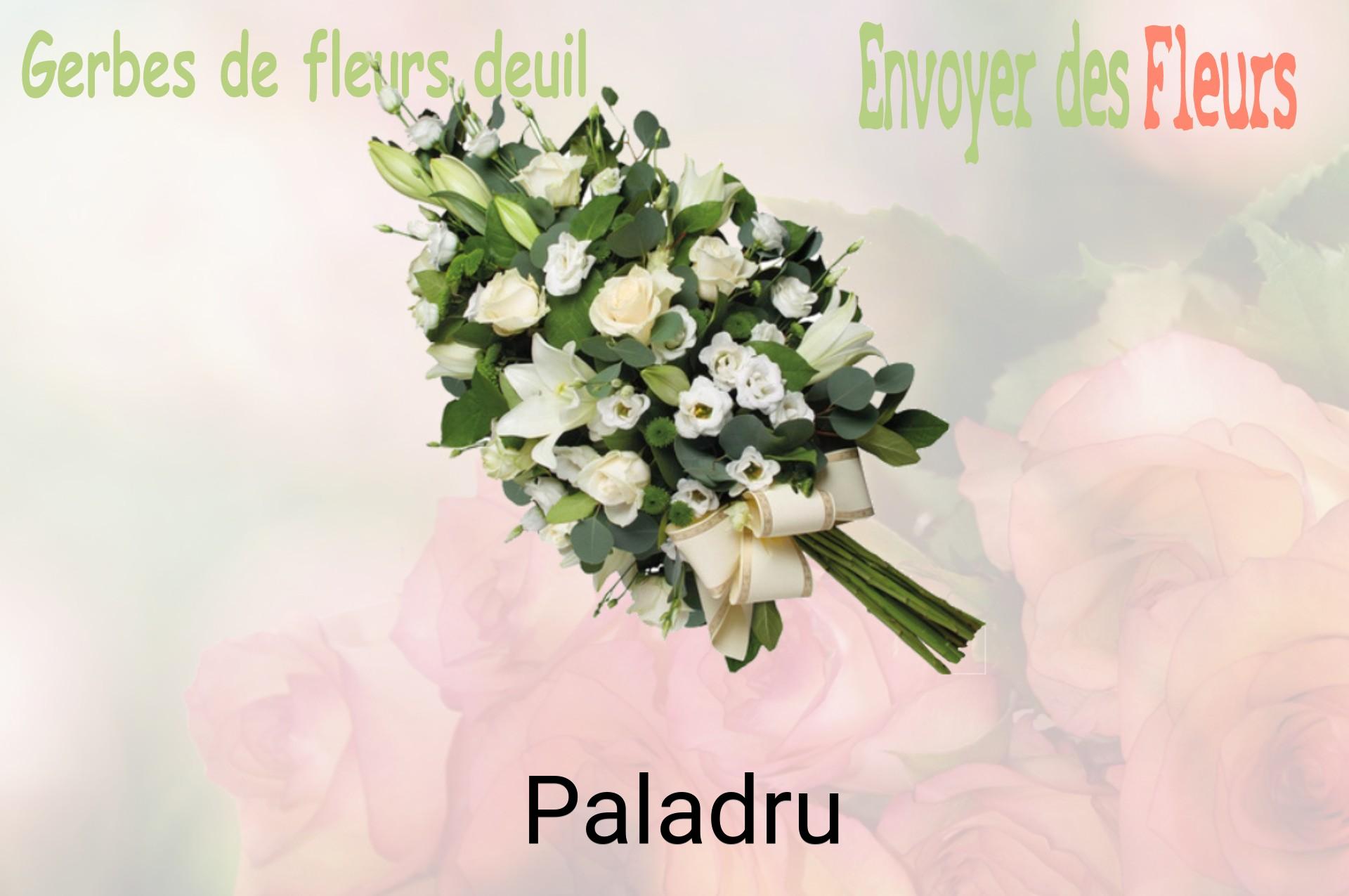 Gerbe de fleurs de deuil livrée à Paladru