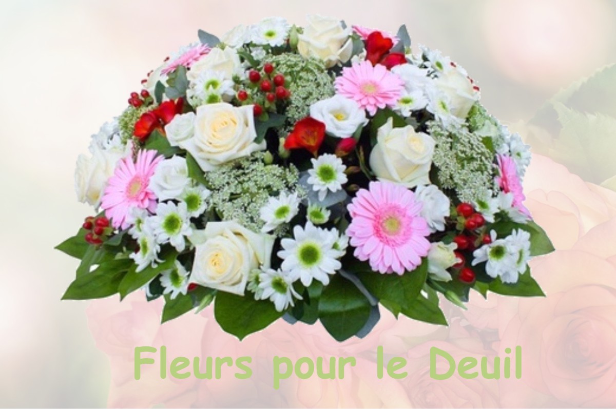 fleurs deuil PALADRU